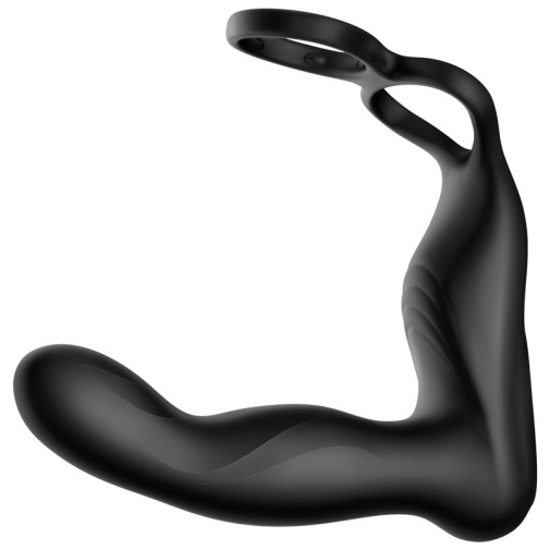 Erocome - 半人馬座 遙控雙環前列腺按摩器 - 黑色 照片