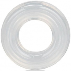 CEN - 優質矽膠陰莖環 中碼 - 透明 照片
