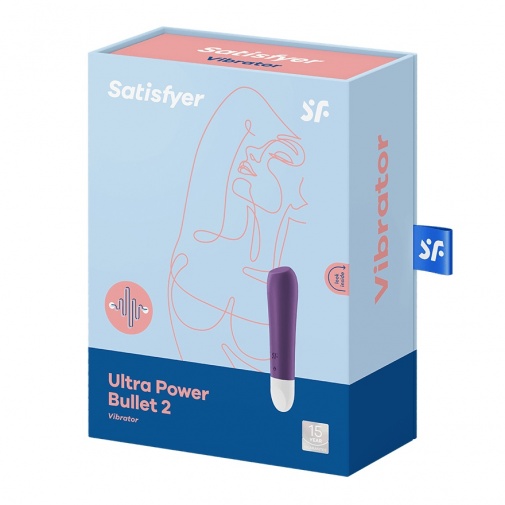 Satisfyer - Ultra Power 震動子彈 2 - 紫色 照片