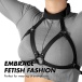 Fetish Submissive - Chest Harness - Black photo-4