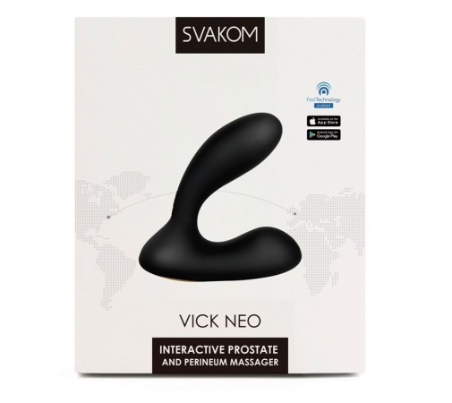 SVAKOM - Vick Neo 前列腺震动器 - 黑色 照片