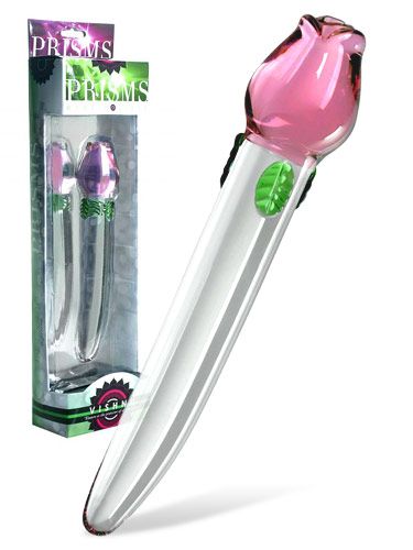 Prisms Erotic Glass - Blooming Vishnu Wand - Pink photo