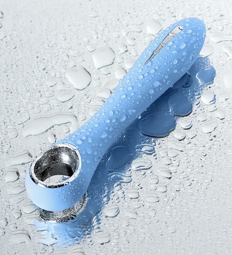 Vibrator with electro stimulation are designed with the laws... Physics - Galvani Electro Vibe - Blue photo-7