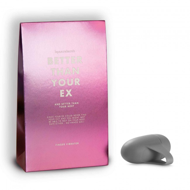 Since your ex could never find your clit and you might not b... Bijoux Indiscrets - Better Than Your Ex Clitherapy Vibe - Black photo-9