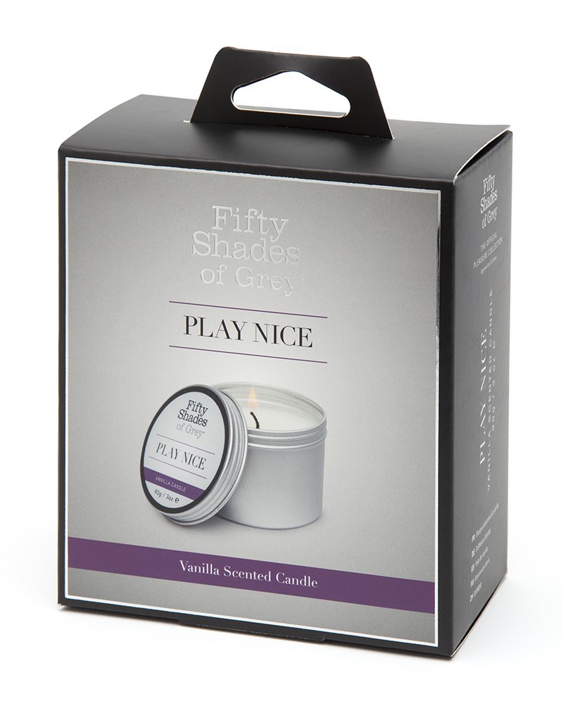 Vanilla-scented candle for setting the mood for seduction an... Fifty Shades of Grey - Vanilla Scented Candle - 90g photo-3