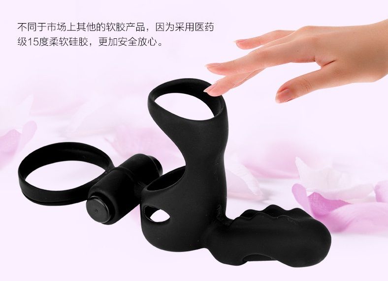 Powerful double cockring with structured penis sheath!
Mak... Adrien Lastic - Spartacus R Vibrating Cock Ring photo-11