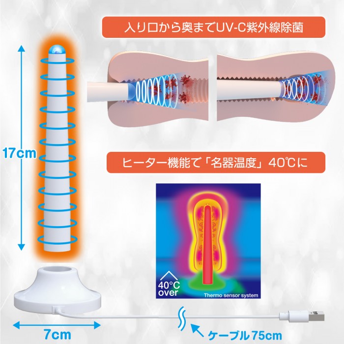 1st - Hygiene!
It's okay to warm the inner part, which i... SSI - UV-C Hole Warmer photo-6