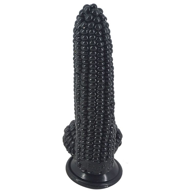 FAAK - Corn Shape Dildo - Black photo-12