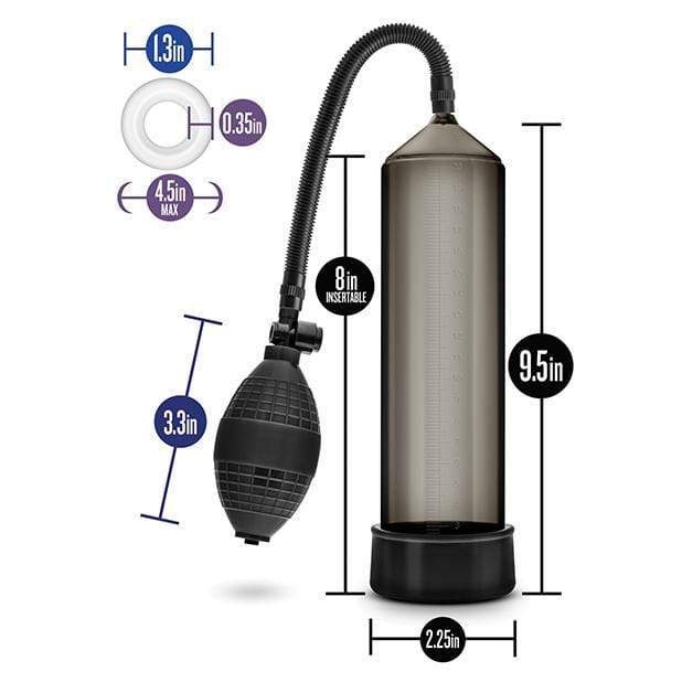 With safety in the mind, the Performance VX101 Pump is a beg... Blush Novelties - VX101 Enhancement Penis Pump - Black photo-4