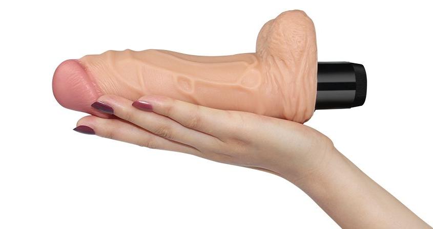 You re only limited by your imagination with what you can do... Lovetoy - 9.25" Real feel Flexi Vibrator - Flesh photo-4