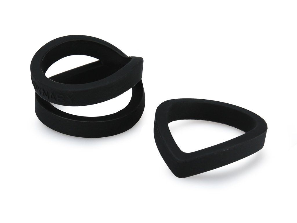 Toynary - CR02 Cock Rings - Black