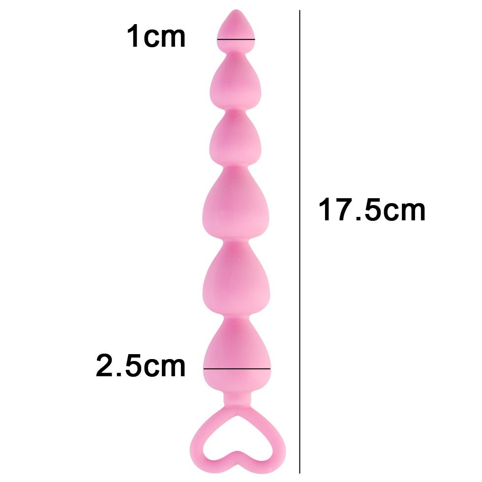 Drop type anal beads of fine silicon material.
Recommended f... A-One - Bead Pink photo-5