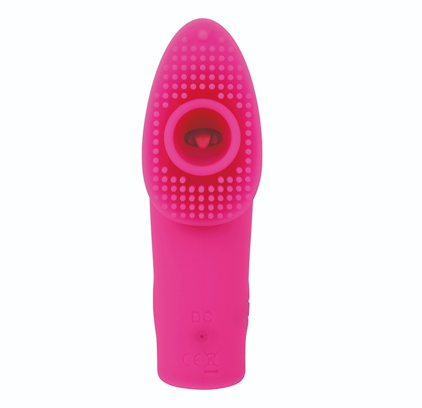 Deep Rumbly Vibration, 10 Frequency, Phthalatefree, Travel-F... Chisa - Trochilus Finger Vibe - Pink photo-2