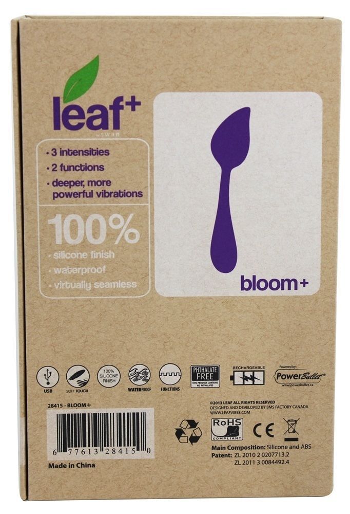 Bloom+ is a slender vibration designed for perfect targeted ... Leaf - Bloom+ - Purple photo-8