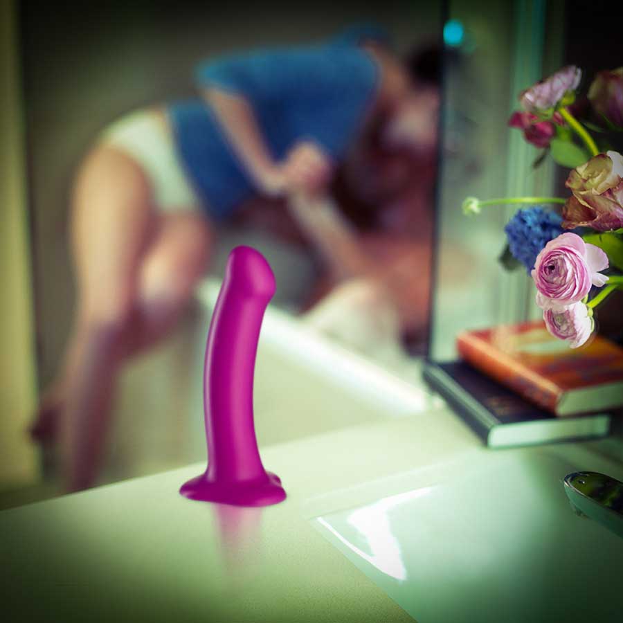 MAGNUM is a dildo for lovers that favor bigger dimensions. W... Fun Factory - Magnum - Blackberry photo-4