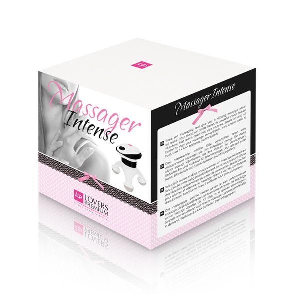 Three soft massaging feet will give you a massage that will ... Lovers Premium - Intense Massager - White photo-5
