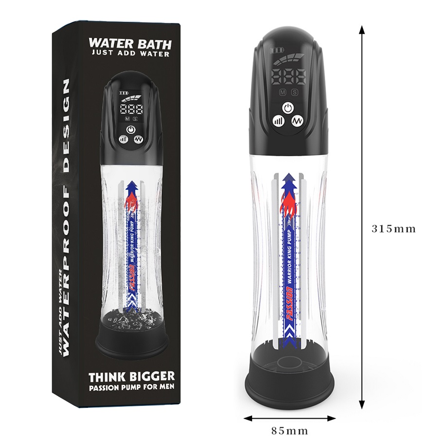 100% Waterproof pump with hiding LCD display. Could be u... Canwin - Penis Pump Auto Sucking w LCD Display photo-8