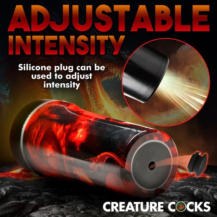 Are you ready to be ravaged by fire-breathing dragons? This ... Creature Cocks - Dragon Snatch Stroker photo-8