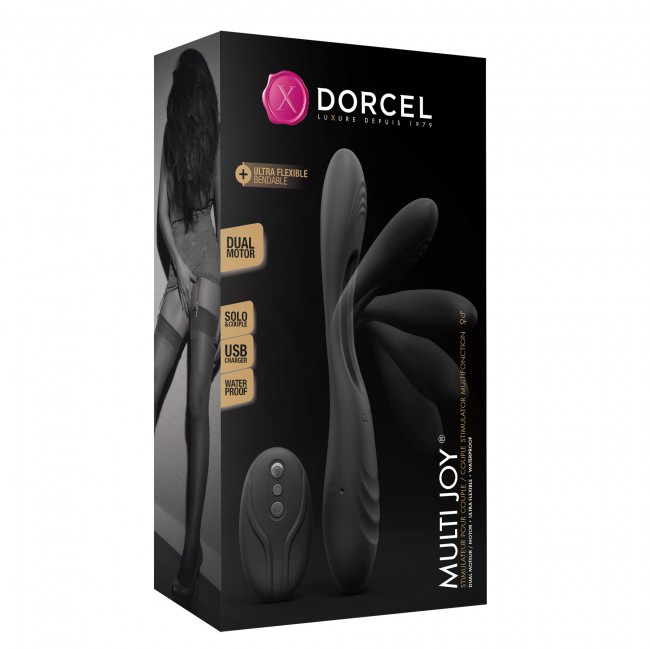 Dorcel - Multi Joy Couple Stimulator - Black photo-7