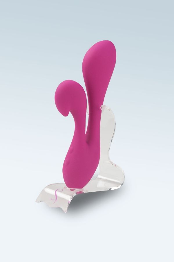 Captivating your attention, the Swan Silhouette was inspired... Swan - The Silhouette Swan Vibrator - Pink photo-4
