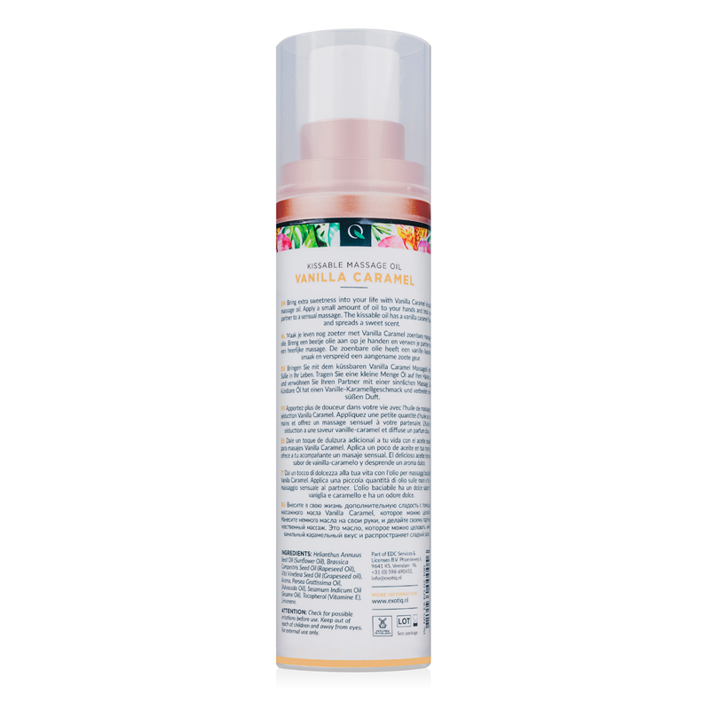 Enjoy the relaxing effect of Exotiq massage oil. This massag... Exotiq - Massage Oil Vanilla Caramel - 100ml photo-4