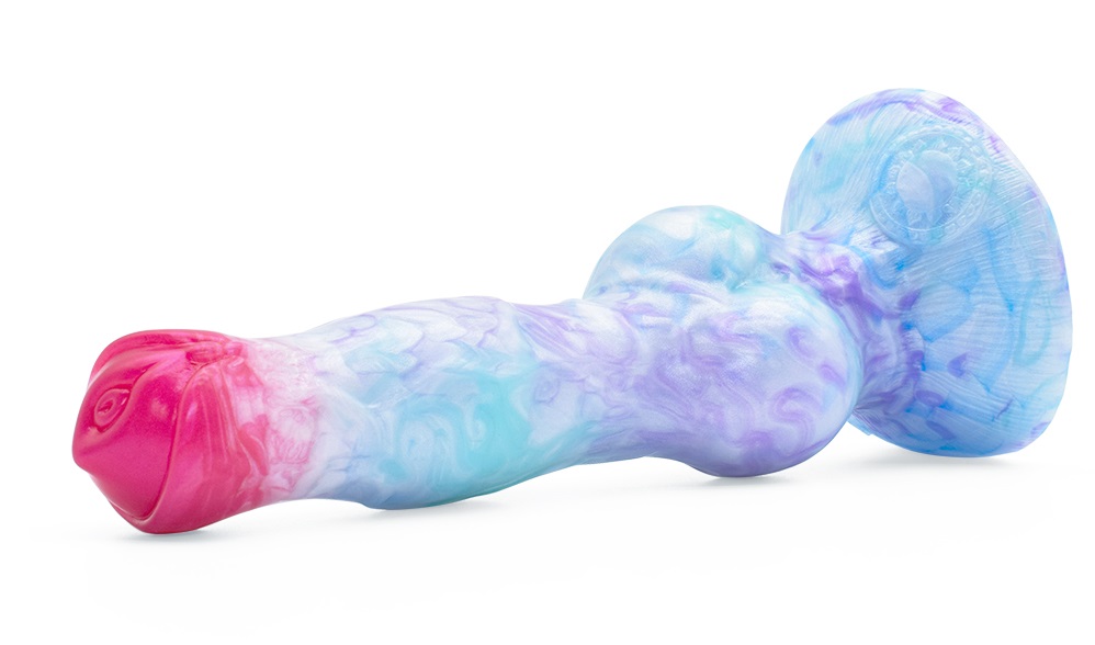 Material: silicone
Intotal L: 21cm
Insert L: 18.5cm
Diamete... FAAK - Hellhound Dani Strap-On - Ice Dragon photo-7