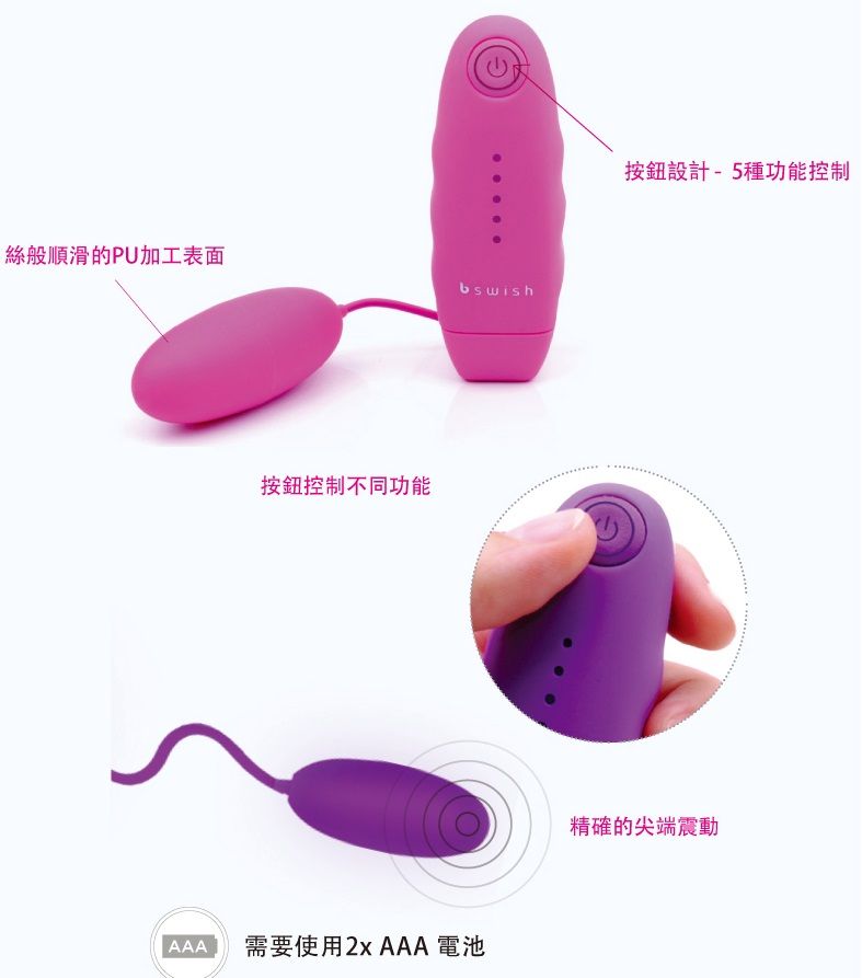 Erotic pleasure is at your fingertips with the Bnaughty Clas... B Swish – Bnaughty Classic Bullet – Plum photo-4