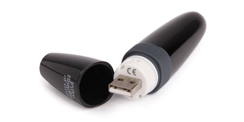 Sleekly, sexily smooth, 100% waterproof and fully rechar... Fifty Shades - Wickedly Tempting Clitoral Vibrator - Black photo-4