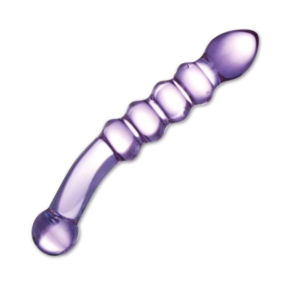 Glas - Rain Ribbed Dildo - Purple photo-2