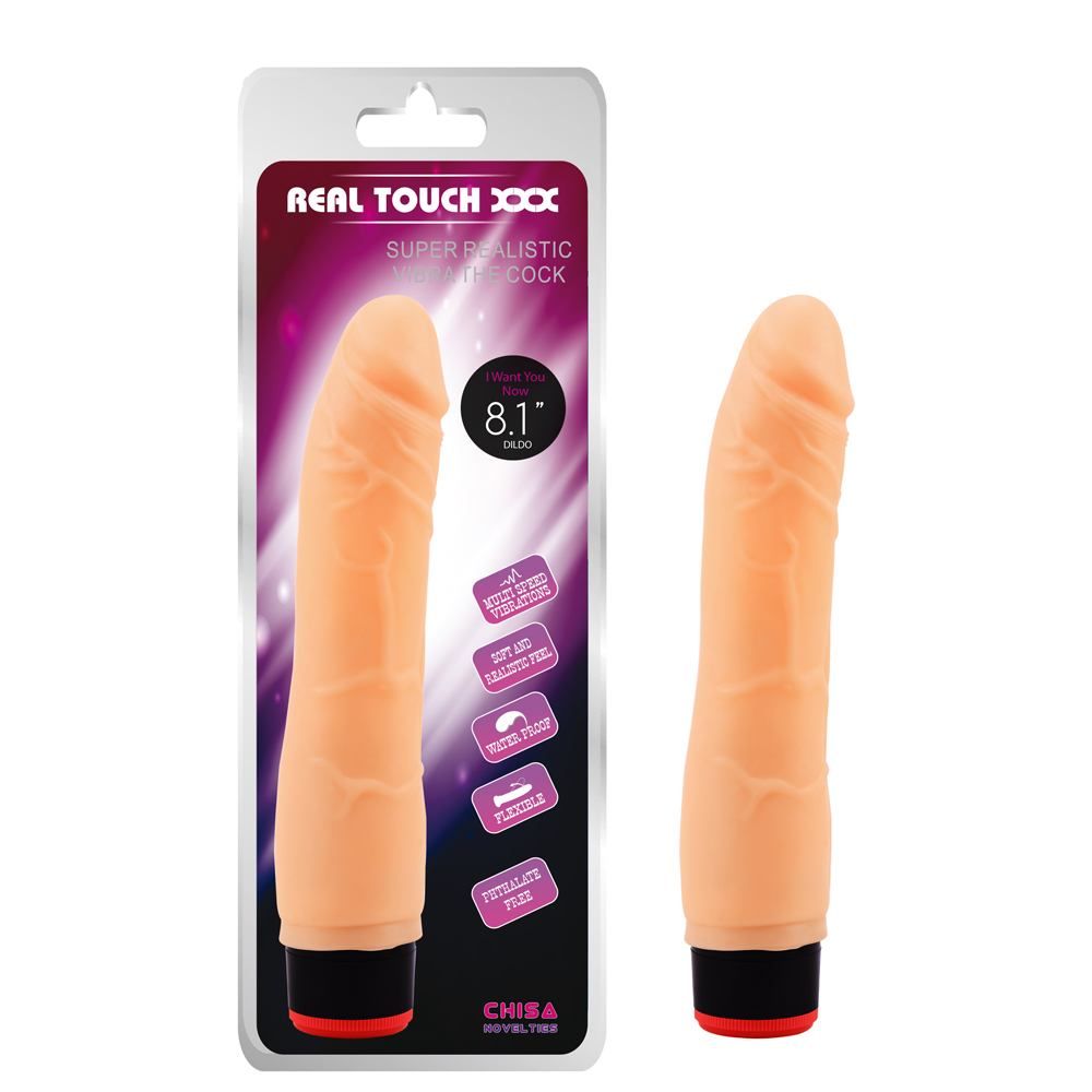 Material:T-Skin
Product Size:20cm.¢3.3cm
Product Weight:0.17... Chisa - 8.1″ Vibe Cock - Flesh photo-7