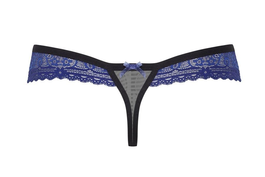Obsessive - 850-THO-6 Thong - Blue - S/M photo-8