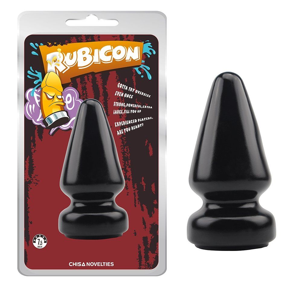 Material:Natural PVC
Product Size:18.5cm, Φ9cm
Product Weigh... Chisa - Anal Plug X-Large - Black photo-6