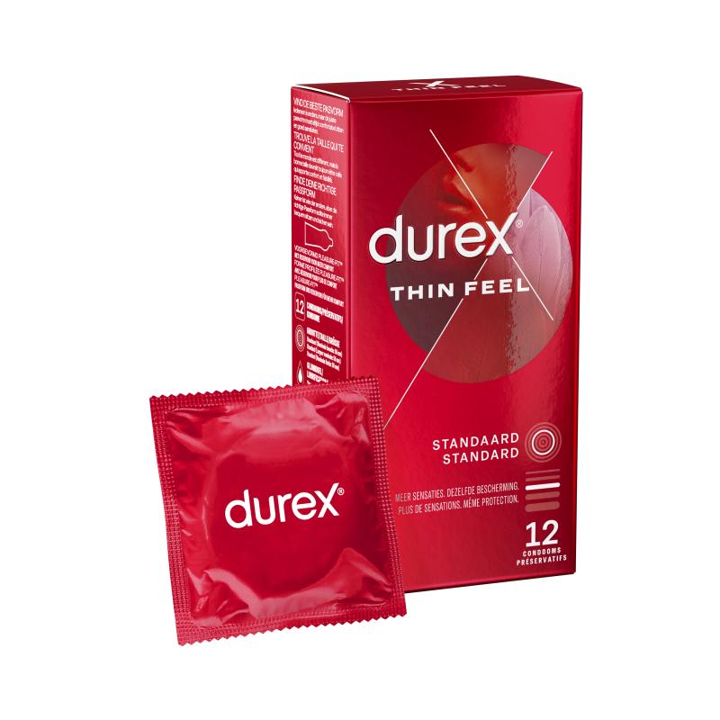 Durex - Thin Feel Condoms 12's Pack