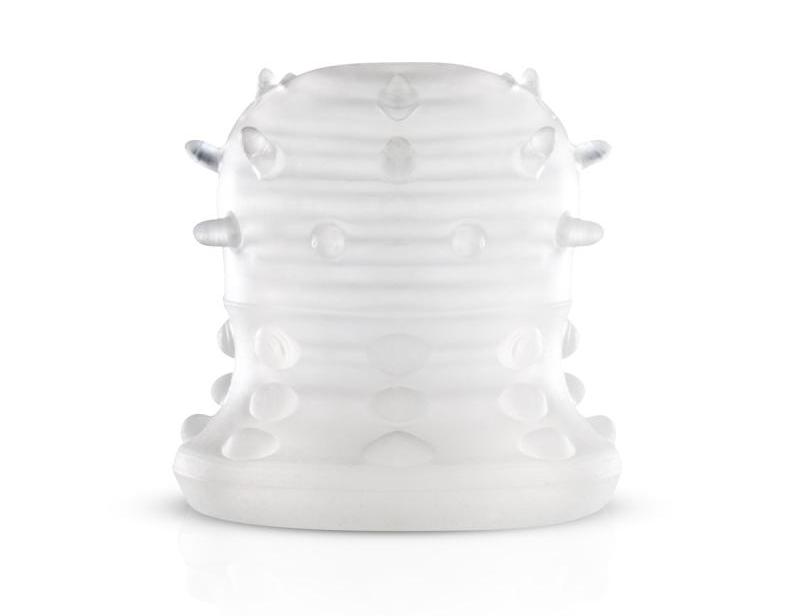 With this fun masturbator you can treat yourself or your par... Boners - Nubbed Masturbator - Clear photo-2
