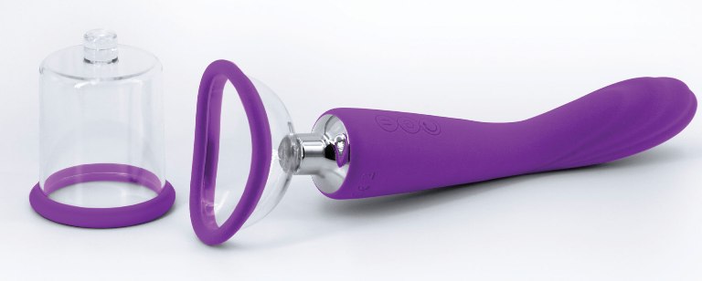 This Dual-Function wonder toy is powerful, colourful, and no... NS Novelties - Inya Pump N Vibe - Purple photo-3