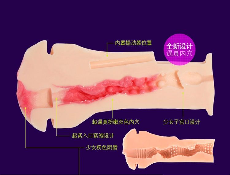 Material PC ABS SRFS
Size 9 * 25cm
Ultra-deep channel, d... FT - ManMiao Vibrating Masturbator photo-8