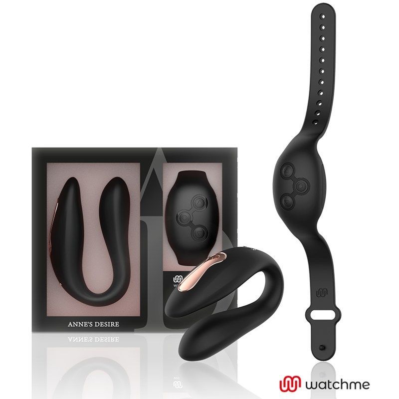 If you thought that everything was written about sex toys, y... Anne's Desire - Dual Pleasure Vibe Wirless Watchme - Black photo-13