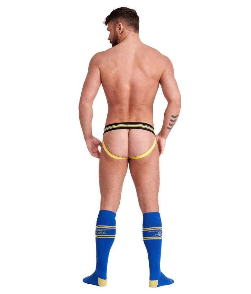 These jockstraps feature the signature Mister B Urban inner ... Mister B - Urban Kiev Jockstrap - Blue - L photo-5