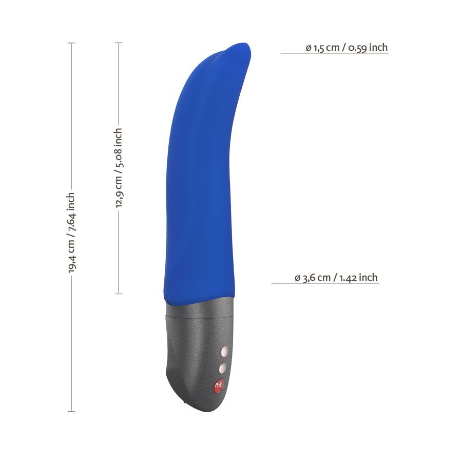 We’ve taken a classic FUN FACTORY shape and revamped it with... Fun Factory - Diva Dolphin - Blue photo-10
