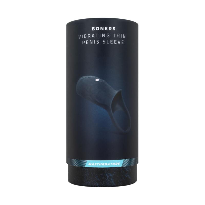 Take your stamina and sensation to the next level with this ... Boners - Vibro Penis Sleeve - Blue photo-9