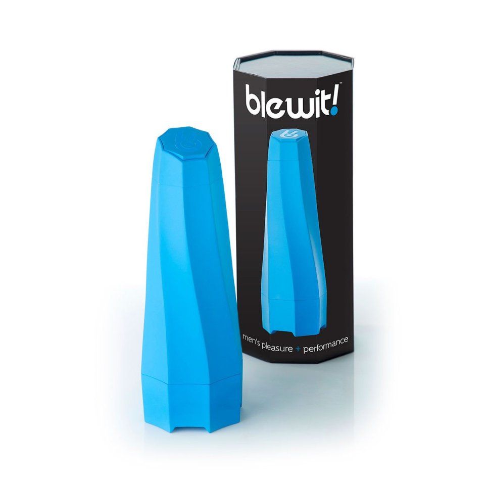 Blewit was designed to perfectly simulate intercourse and en... Blewit - Men's Performance Enhancer - Blue photo-22