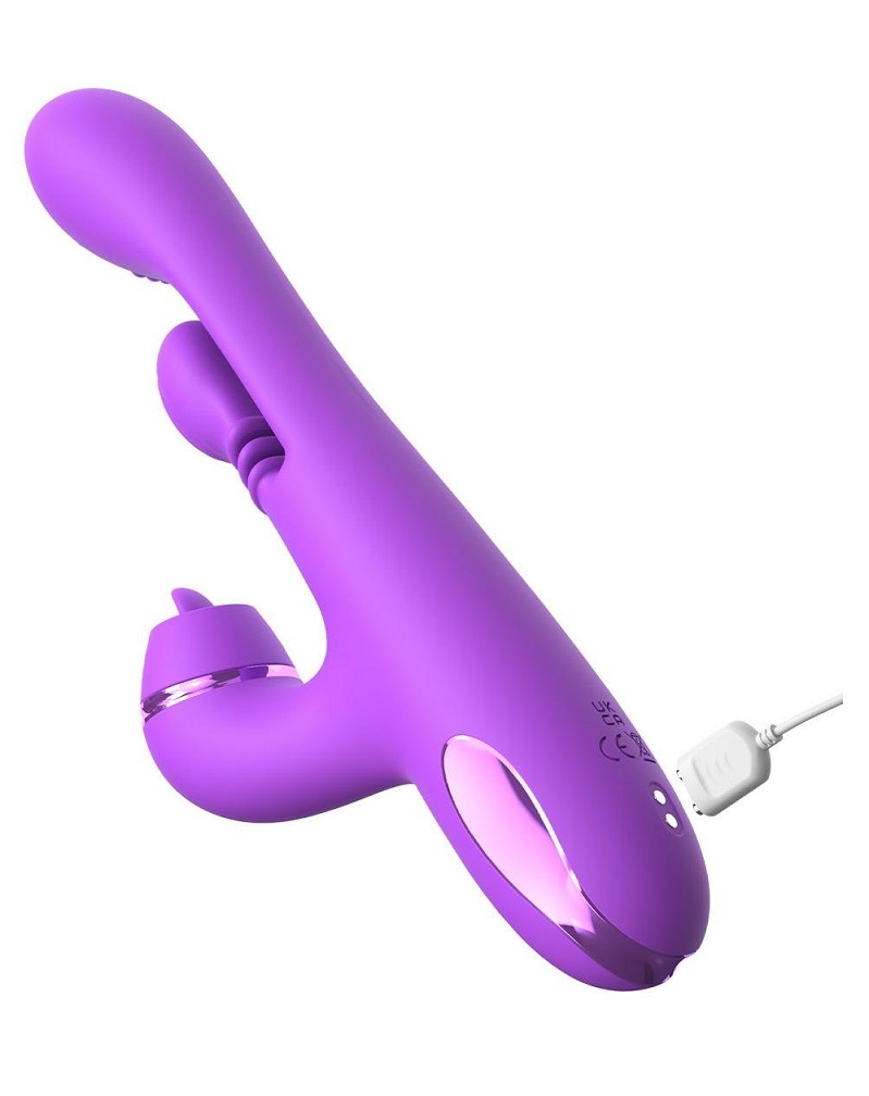 Pipedream - Intimotion Pulse Pro Rabbit Vibrator - Purple 照片-6