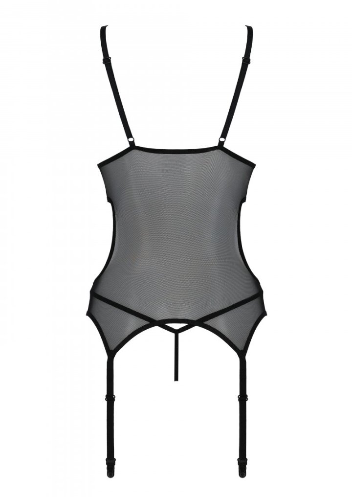 Passion - Christa Corset - Black - L/XL photo-5