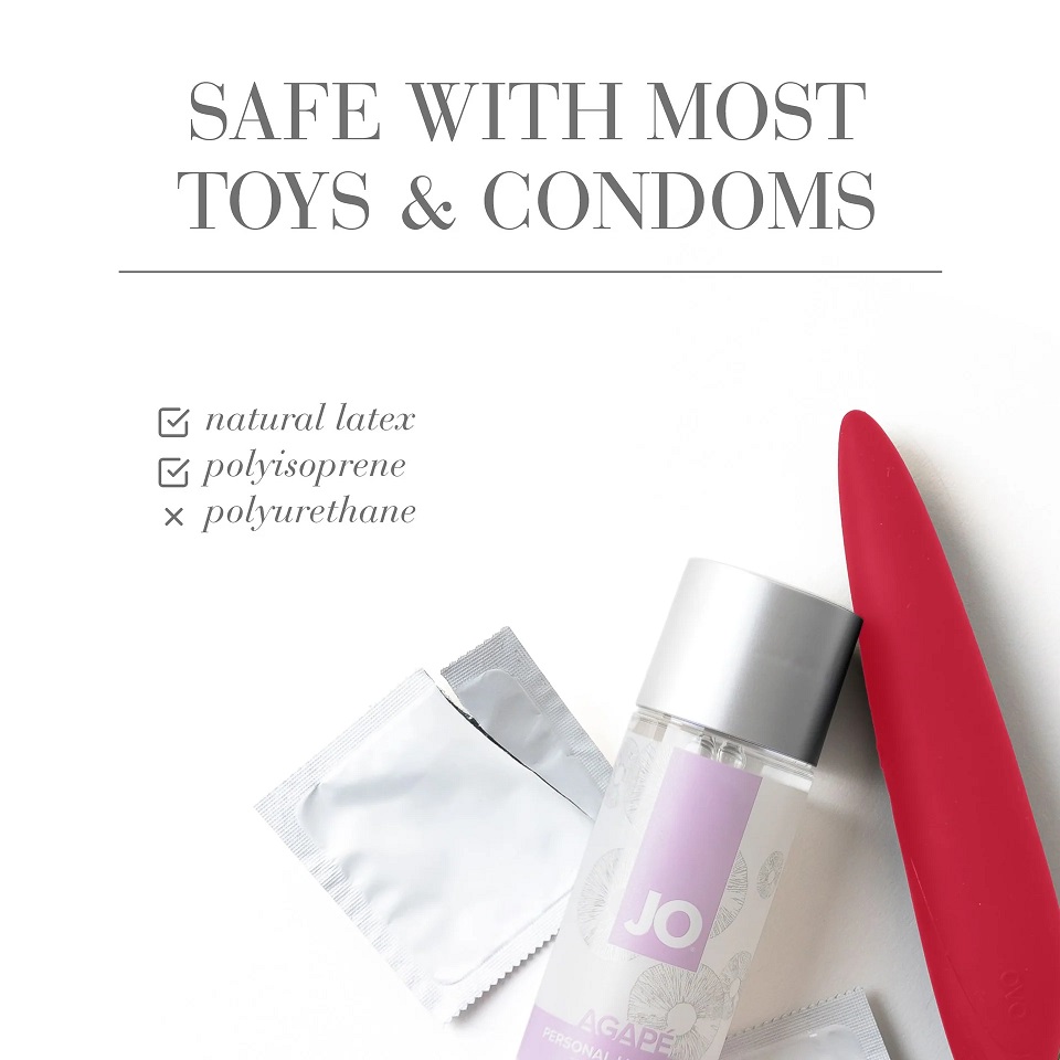 JO Agape is our carefully pH balanced, water-based lubricant... JO - Agape Warming Lubricant - 60ml photo-4