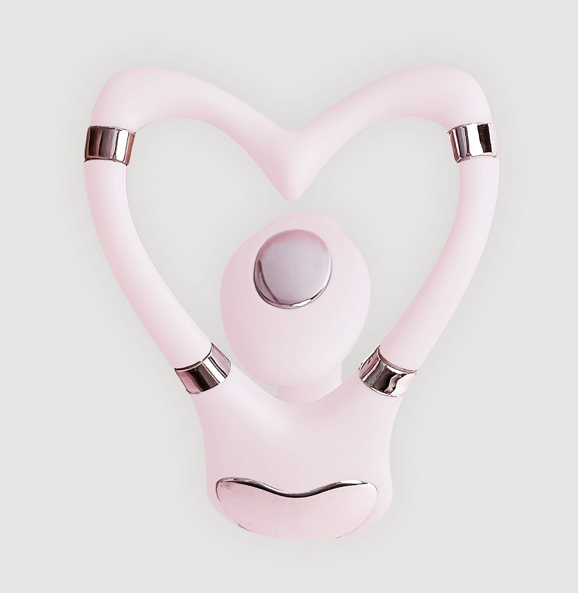 Adrien Lastic - Venus 雙重震動器 - 粉紅色 照片-9