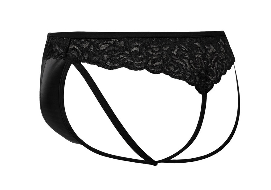 Cut4men - Lacey Jockstrap - Black - M 照片-6