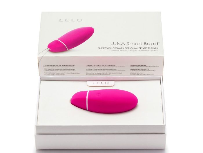 Meet the LUNA Smart Bead™, your very own personal pleasure t... Lelo - Luna Smart Bead Pelvic Trainer - Cerise photo-2