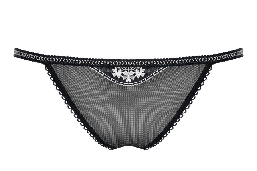 Your derriere and these panties will make a stunning duo. An... Obsessive - 840-PAN-1 Panties - Black - L/XL photo-8