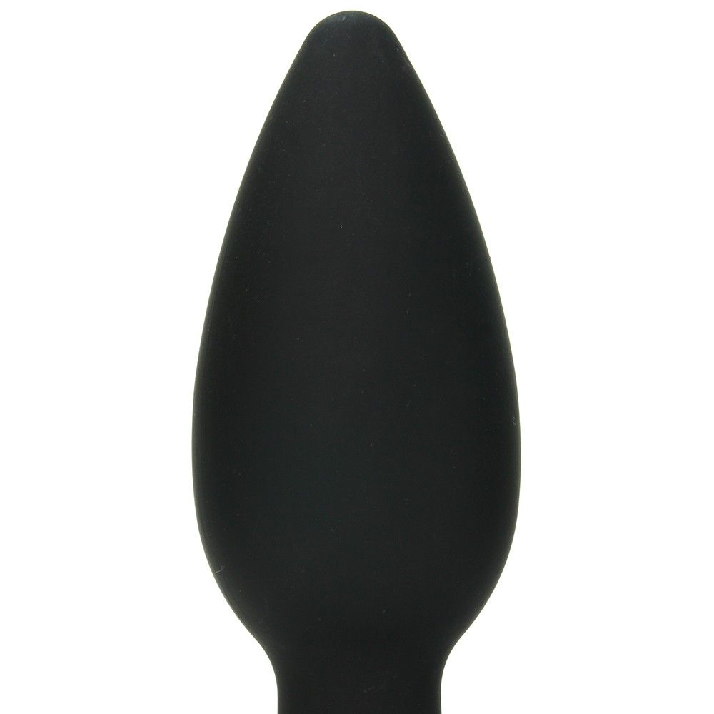 This massive silicone plug is smooth, tapered, and made of p... TOF - XXL Silicone Anal Plug photo-4