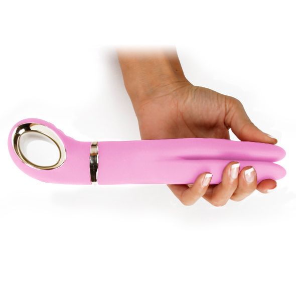 The unique ergonomic design and shape of the G Vibe utilizes... Fun Toys - G-Vibe - Pink photo-3